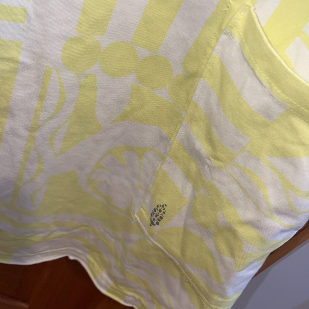 Free People Yellow and White Jumpsuit - Picture 3 of 6